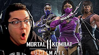 Mortal Kombat 11 - OFFICIAL KOMBAT PACK 2 TRAILER REACTION!