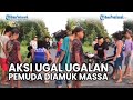 🔴 Aksi Pemuda Ugal-ugalan Naik Motor Tabrak Mobil, Netizen Bersyukur