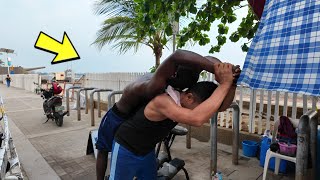 INTENSE Filipino Hilot Massage on busy road 🇵🇭