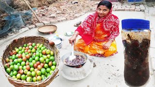 গ্ৰাম্য পদ্ধতিতে সব থেকে সহজ ও পারফেক্ট কুলের আচার।। Home made kuler achar||Berry pickle recipe||