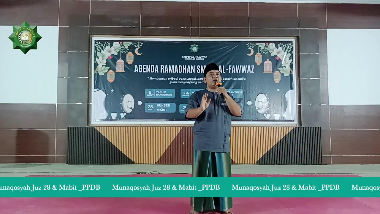 Munaqosyah Juz 28 & Mabit 2024 SMP IT AL FAWWAZ - YouTube