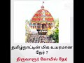 தமிழ் நாட்டின் உயரமாக கோவில் உள்ள இடம்@பொது அறிவு களஞ்சியம்