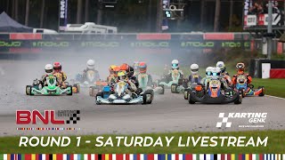 BNL Karting Series Round 1 2024: Saturday Livestream
