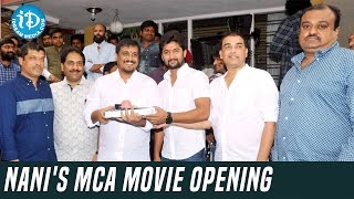 Nani's MCA Movie Opening || Dil Raju || Venu Sriram || Sai Pallavi