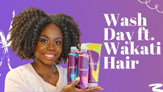 Wash Day ft. Wakati Hair w/ Super Defined Chunky Twistout and Product Review | StevieMStarks