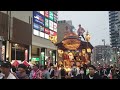 所沢祭り2023山車。japanese festival