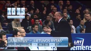 LKL - Lietuvos rytas - Juventus: gruodžio 14 d. varžybų anonsas