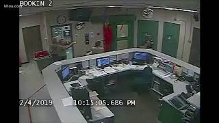 Inmate trying to escape jail falls through ceiling