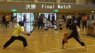 初段以上楯長剣　スポーツチャンバラ　東日本大会2019