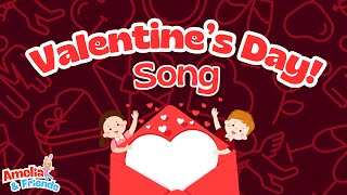 Valentine's Day for Kindergarten | Nursery Rhymes \u0026 Kids Songs