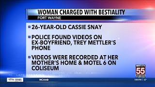 Fort Wayne woman accused of sex acts with dog; bestiality charges filed
