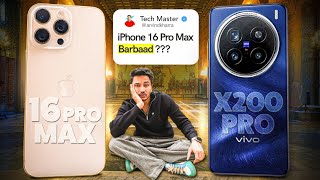 Vivo X200 Pro VS iPhone 16 Pro Max - Full Comparison