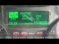 ブルーテックキャンター　ダイアグコードの読み取り　mitsubishi fuso canter diagnostic code reading for euro5