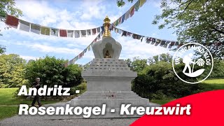 Wanderung: Graz, Andritz - Rosenkogel - Kreuzwirt