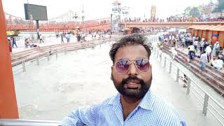 Haridawar Ganga ghat Har Ki Podi ਹਰਿਦੁਆਰ ਗੰਗਾ ਦਾ ਕਿਨਾਰਾ ਹਰ ਕੀ ਪੌੜੀ