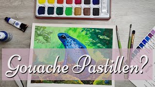 Caran D'ache Studio #gouache Pastillen 🎨 Top oder Flop