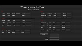 SIMPLE FOOD ORDER SYSTEM IN JAVA WITH SOURCE CODE