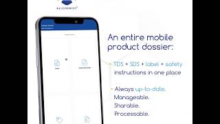 First-in-the-market: Mobile Product Dossier (Beyond Safety Data Sheet)