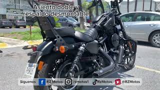 En venta esta HD Sportster Iron 883 año 2020 con accesorios🏍️🔥