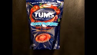 Tums Chewy Delights Very Cherry Extra Strength