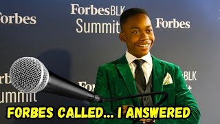 13 year old Financial prodigy talks with Forbes CEO Mike Federle