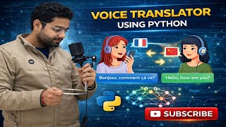 Python Speech Recognition Project using Project | Voice Translator using Python