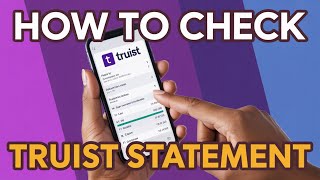 How to Check Statement Truist [Statement]