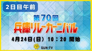 【アーカイブ】第70回兵庫リレーカーニバル（2日目午前：2022年4月24日）