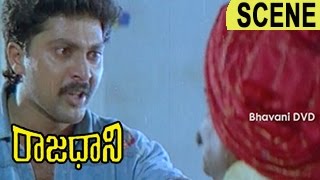 Vinod Kumar Warns Babu Mohan - Action Scene | Rajadhani Telugu Movie Scenes