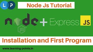 Install Express JS and learn basic routing | Express JS Tutorial | Node Js | Learning Points