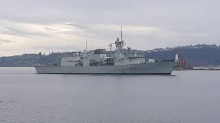 HMCS OTTAWA FFH 341 Homecoming 18 Dec 19