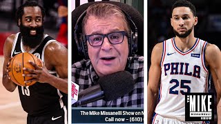 Mike doesn't understand why STRUGGLING Nets wouldn't take Simmons/Harden deal | Mike Missanelli Show