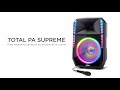 ION® Total PA™ Supreme High-Power Bluetooth®-Enabled PA Speaker System with Lights