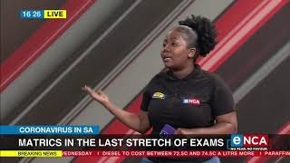 Matrics Exams 2021 | Mpumalanga Education MEC visits schools