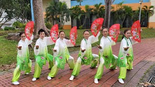 Weapons Group Event 集体器械 - Taiji Fan太极扇 / Chong Pang Jun Wu Tai Chi 忠邦君伍太极