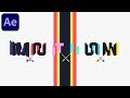 Text Slice Animation in After Effects -  After Effects Tutorial | No Plugins