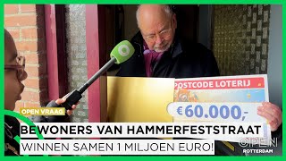 Bewoners van Hammerfeststraat in Rotterdam winnen 1 miljoen euro | OPEN VRAAG