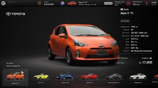 GT7: All About the 2011 Toyota Aqua S