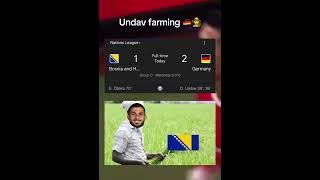 Undav farming 👨‍🌾 #undav #germany #football #shorts