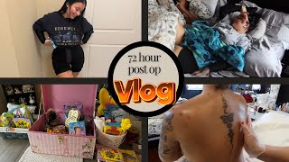 VLOG: Post op 72 hours after Lipo!