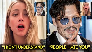 Amber Heard Reacts To Johnny Depp Being WAY MORE Popular Than Her