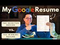 The UX Design Resume That Got Me a Job at Google (free template download) How To Write a UX Resume