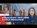 Kebakaran Hanguskan Permukiman di Penjaringan, 1.000 Lebih Warga Mengungsi