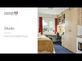 Lancaster University accommodation – studio