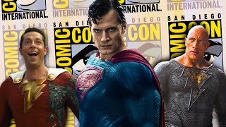 DC Comic Con Panel - Shazam 2 Trailer, Black Adam , & Sad Superman Update