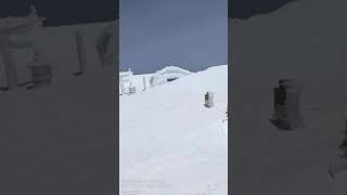 今日の富士山　頂上にて