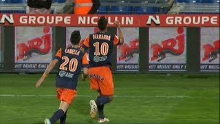 But Younes BELHANDA (41') - Montpellier Hérault SC - Olympique Lyonnais (1-2) / 2012-13