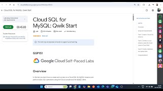 Cloud SQL for MySQL: Qwik Start || Lab Solution || Google Cloud Arcade 2025