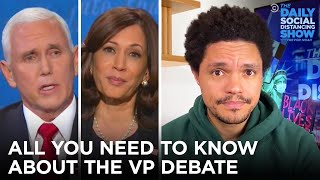Pence’s Fly and Harris’s Expressions Steal The Debate | The Daily Social Distancing Show