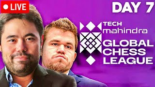 Magnus vs Hikaru, Firouzja vs Anand! | Global Chess League Day 7 by GM Bok